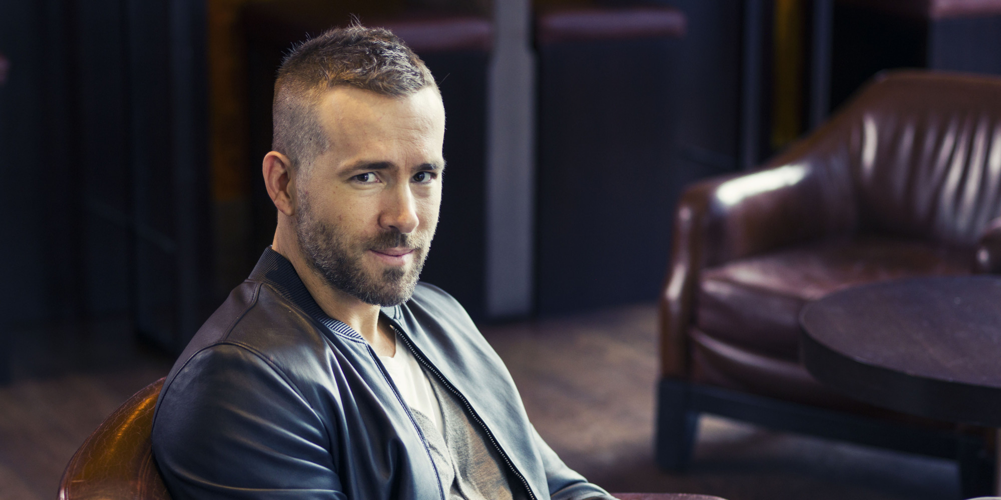Canadian actor Ryan Reynolds poses for a portrait in promotion of his upcoming role in the film "Woman in Gold" on Thursday, Feb. 26, 2015 in New York. (Photo by Victoria Will/Invision/AP)