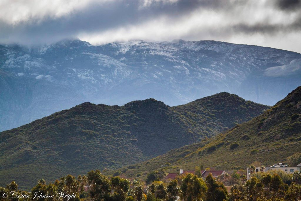 Snow around South Africa... Winter is officially here!