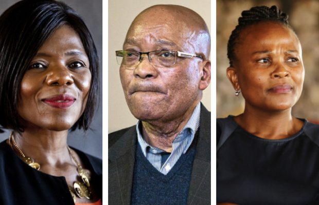 Thuli Madonsela Jacob Zuma busisiwe mkhwebane