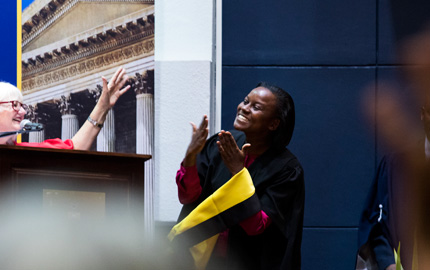 Wits Deaf student