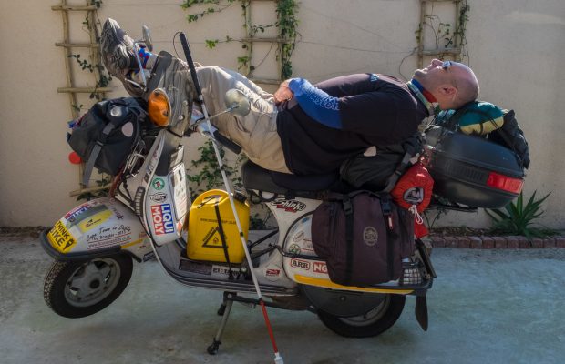 Blind Scooter Guy