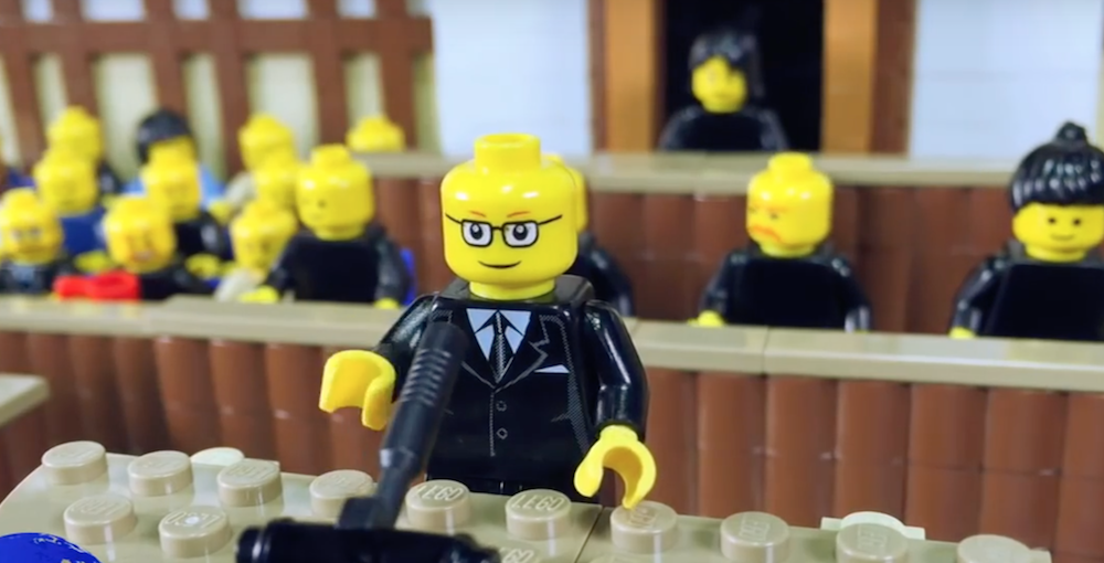 LEGO version budget speech