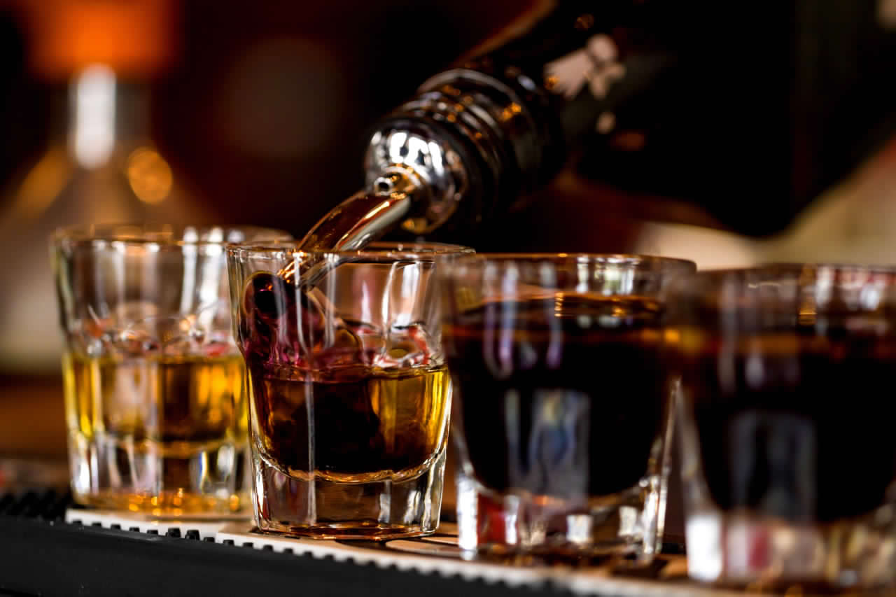 drinking shots