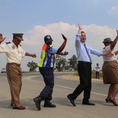 Dancing Traffic Officer