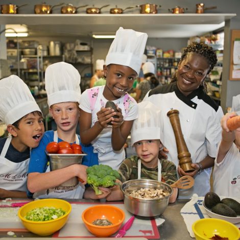 kids cooking