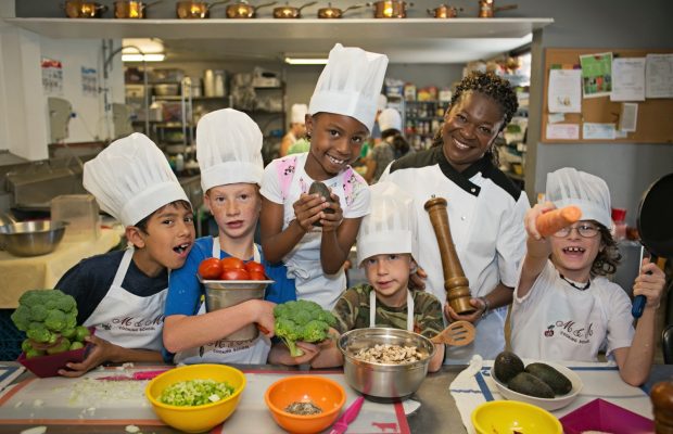 kids cooking