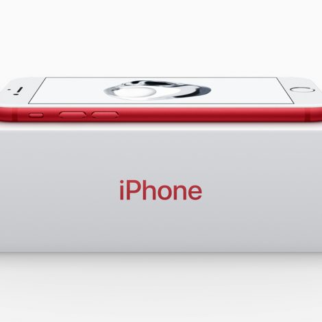 red iphone