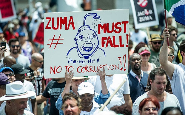 Jacob Zuma Protest