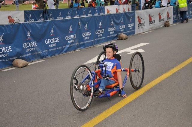 differently-abled cyclist takes on Knysna Cycle Tour