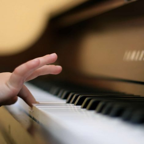 piano playing