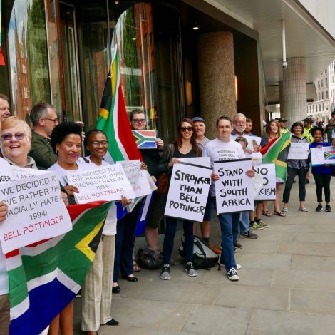Bell Pottinger London Picket 1