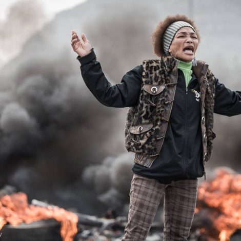 Hout Bay Protests Justin Sullivan 1