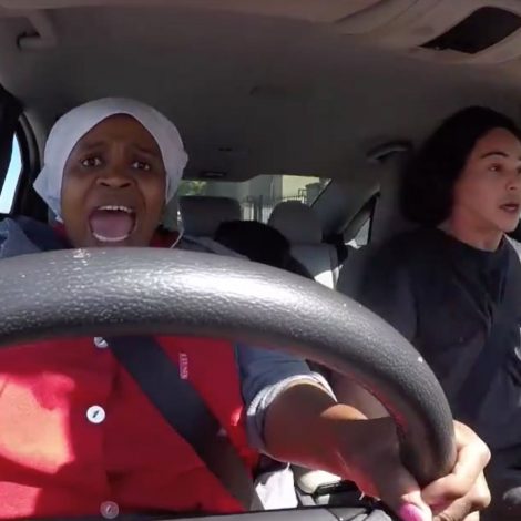 Caroline first time driving lesson Using the month of love to show kindness to each other! It may just inspire you in the process...