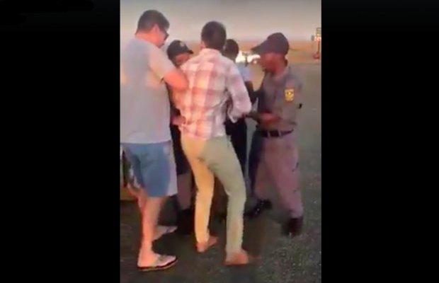 cops helping out