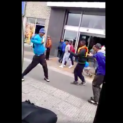 Taxi Cash Collector dancing