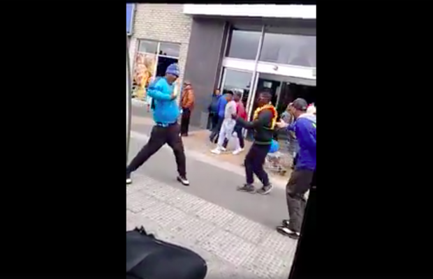 Taxi Cash Collector dancing