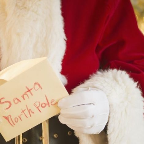 Santa 6 year old skeptic was told to write a letter to Santa at school. So he did...