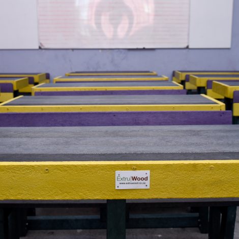 recycled plastic desks