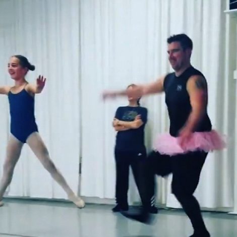ballet dads laugh