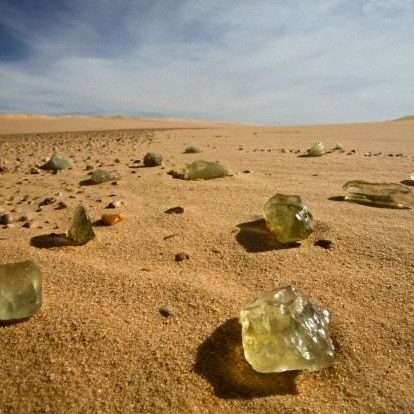Hypatia pebble found in south-west Egypt