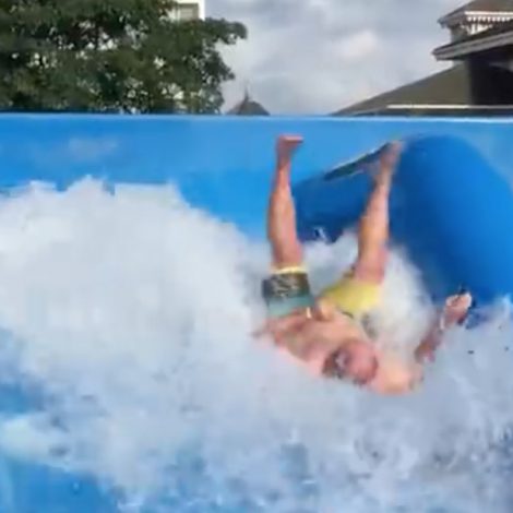 Jamaican Death Roll Surf Machine Fail