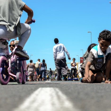 Closing down roads to open minds and bring communities together! This is open streets.