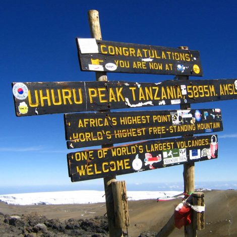 climbing kilimanjaro charity