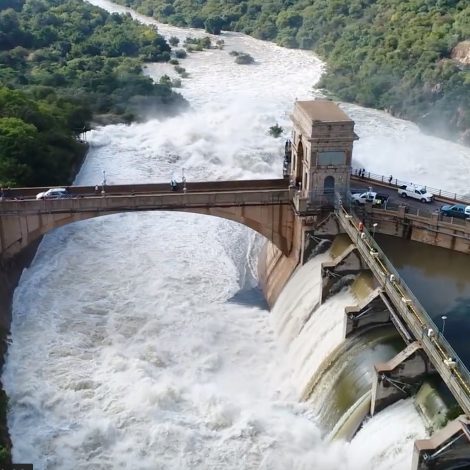 Drone footage of the Hartbeespoort Dam Wall is the best thing you will see today!