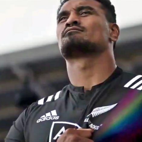 Must Watch: The All Blacks have updated their rugby jerseys to now include the rainbow flag!
