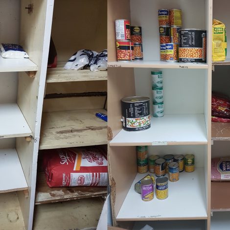 When the cupboards are bare... communities come together!