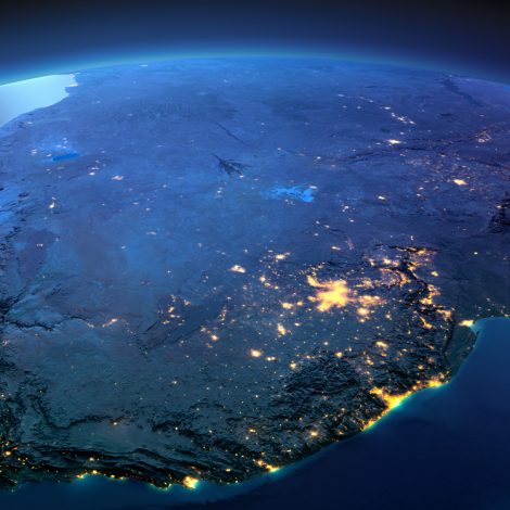 south africa from space