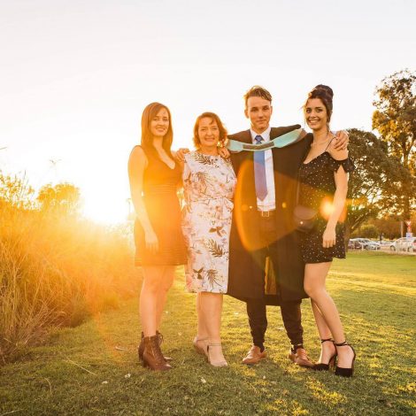 A South African graduation story is inspiring thousands.