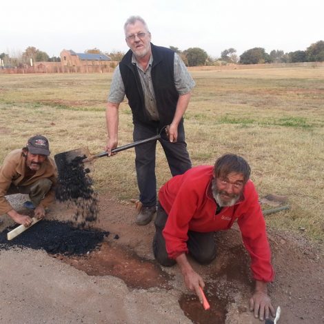potholes