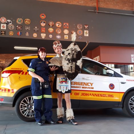 A "madman" walked into a Firestation only to surprise everyone there with love and kindness!