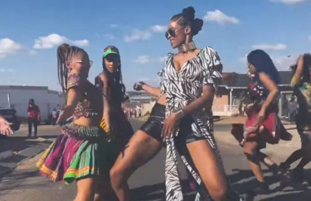 Watch: Ciara breaking it down in Soweto for her new music video!