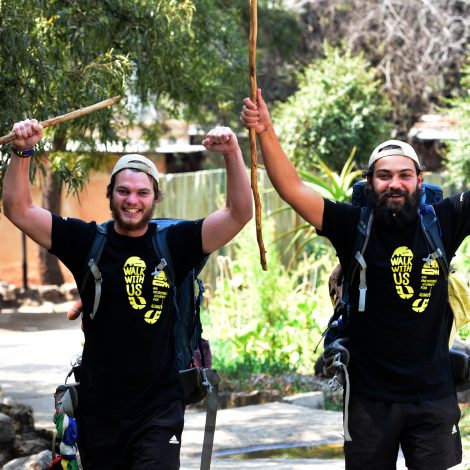 How two South Africans walked 6000km in 6 months, living off just $2 a day!