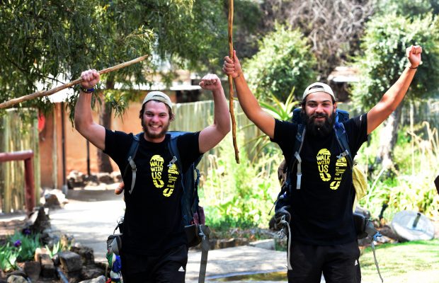 How two South Africans walked 6000km in 6 months, living off just $2 a day!