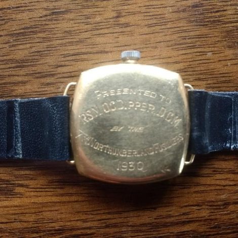 engraved watch