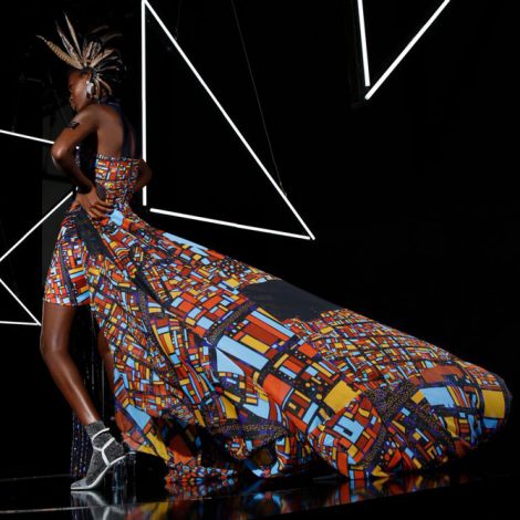 Fashion and Tech meet in the middle! What amazing talent. Siemens Fabric