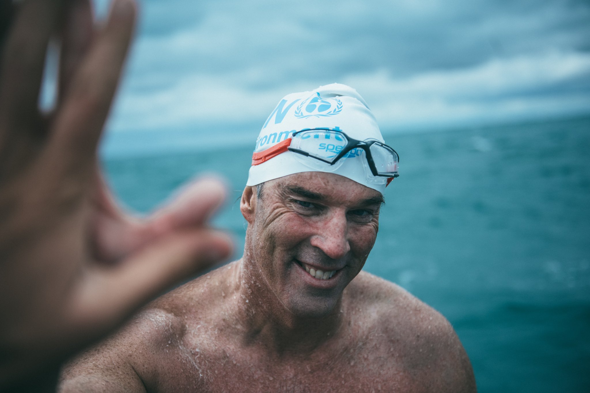 Endurance swimmer and University of Cape Town professor, Lewis Pugh