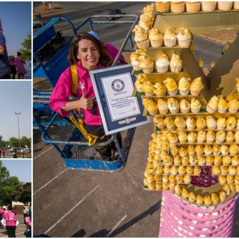 Cupcakes 4 Kids with Cancer have officially been added to the 2019 Guinness World Records Book, appearing in the front page!