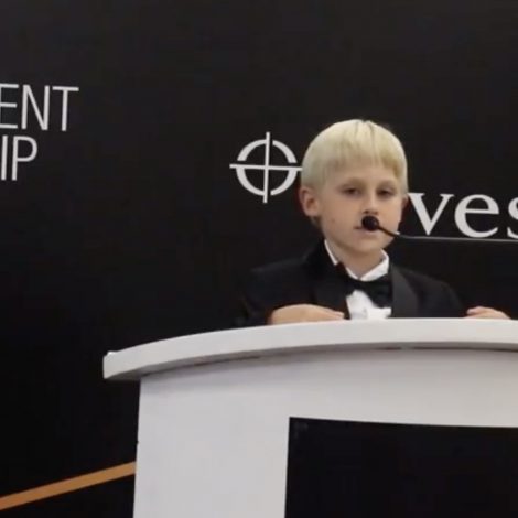 7 year old delivers one of the best speeches at University of Cape Town