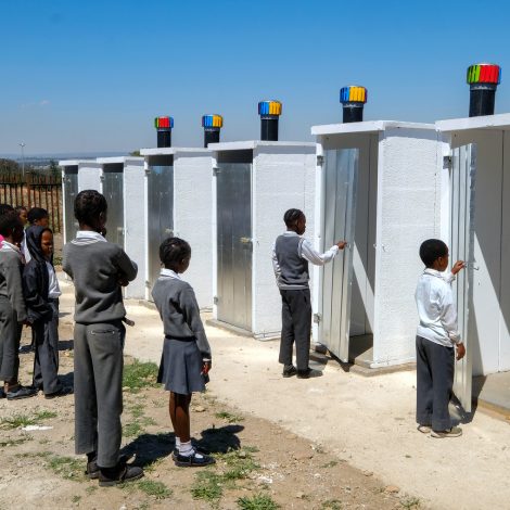 Donate-a-Loo Schools Project Launches as Treasury calls for the Eradication of Pit Latrine Toilets.