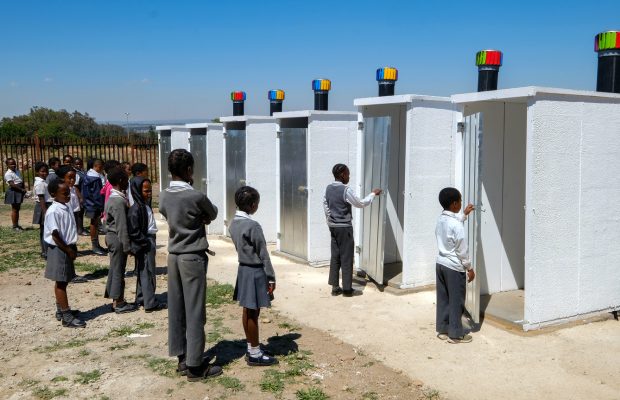 Donate-a-Loo Schools Project Launches as Treasury calls for the Eradication of Pit Latrine Toilets.