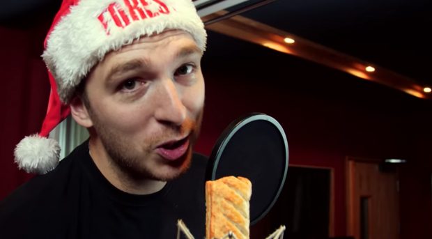 A song about sausage rolls has beaten Ariana Grande to Christmas number one