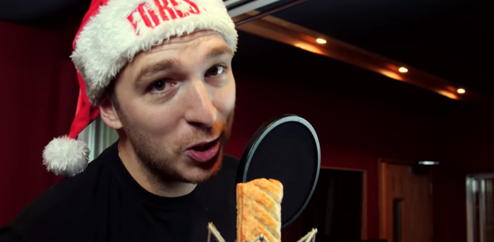 A song about sausage rolls has beaten Ariana Grande to Christmas number one