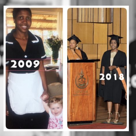 From Domestic Worker to Graduate! This incredible woman is inspiring all South Africans!