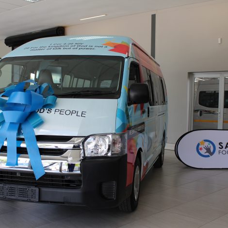 Vehicle donation gives elderly and disabled access to health facilities