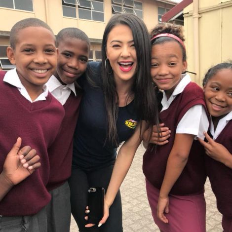 More SA celebs throw their weight behind getting 20 000 school shoes to children in need in 2019 #KrushGoodness Clover Krush