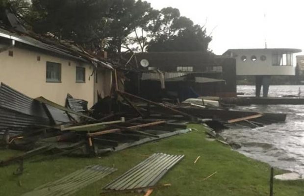 Community rally together to rebuild a Rowing Club after severe storms! Germiston High School Rowing Club
